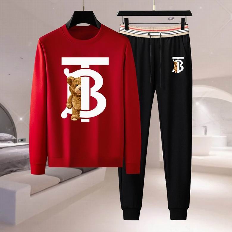 Wholesale Cheap B urberry Designer Tracksuits for Sale