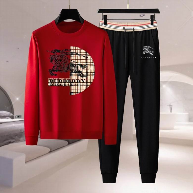 Wholesale Cheap B urberry Designer Tracksuits for Sale