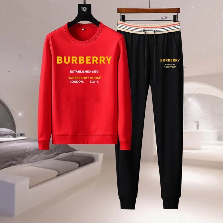Wholesale Cheap B urberry Designer Tracksuits for Sale