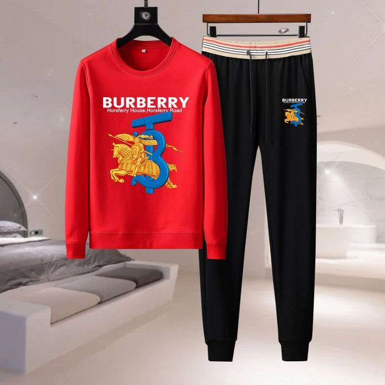 Wholesale Cheap B urberry Designer Tracksuits for Sale
