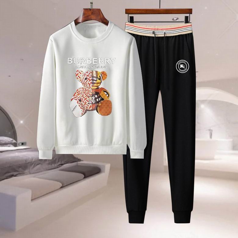 Wholesale Cheap B urberry Designer Tracksuits for Sale