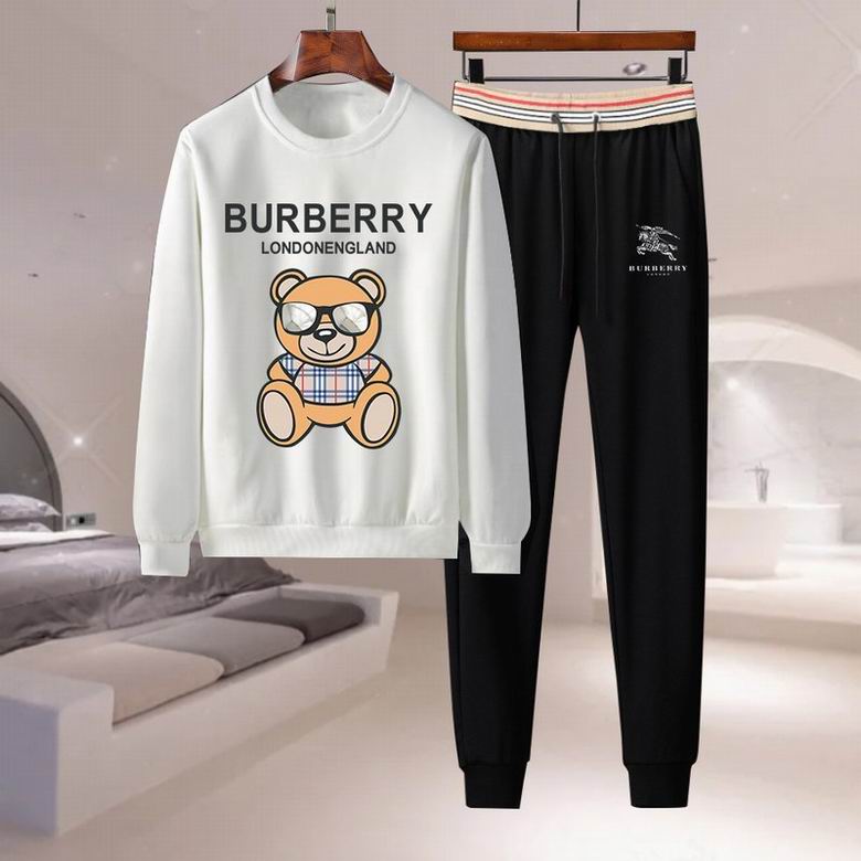 Wholesale Cheap B urberry Designer Tracksuits for Sale