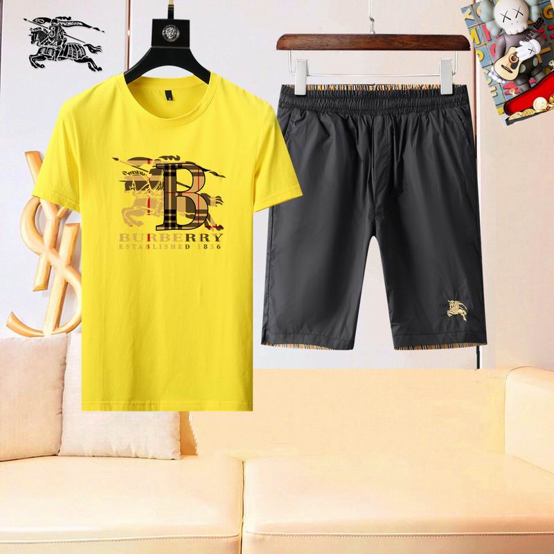 Wholesale High-quality Fashion B.urberry Short Sleeve Designer Tracksuits for sale