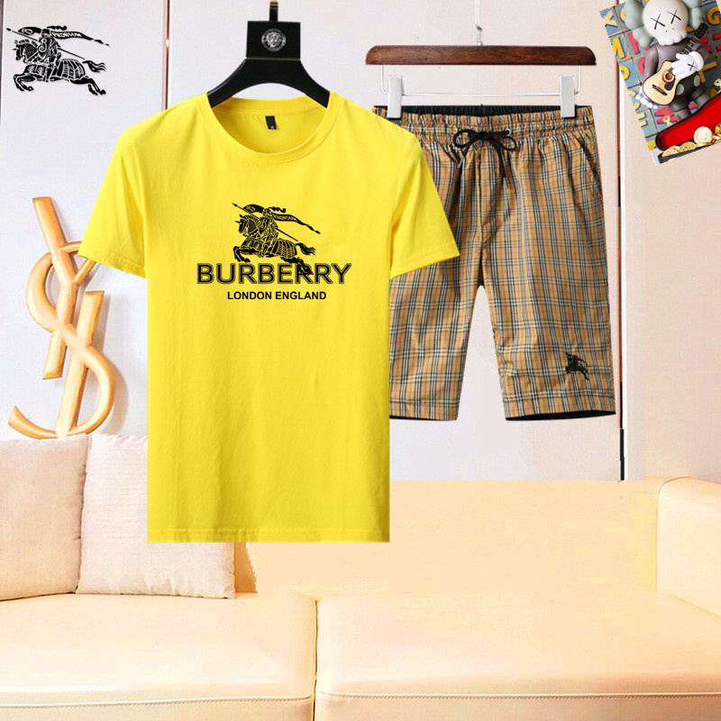 Wholesale High-quality Fashion B.urberry Short Sleeve Designer Tracksuits for sale