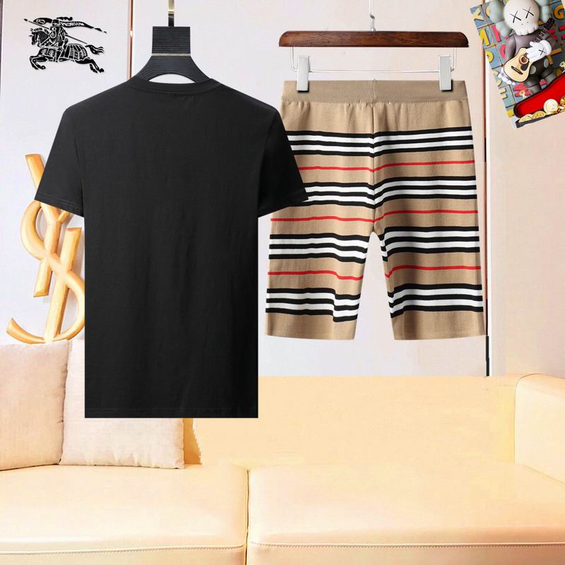 Wholesale High-quality Fashion B.urberry Short Sleeve Designer Tracksuits for sale