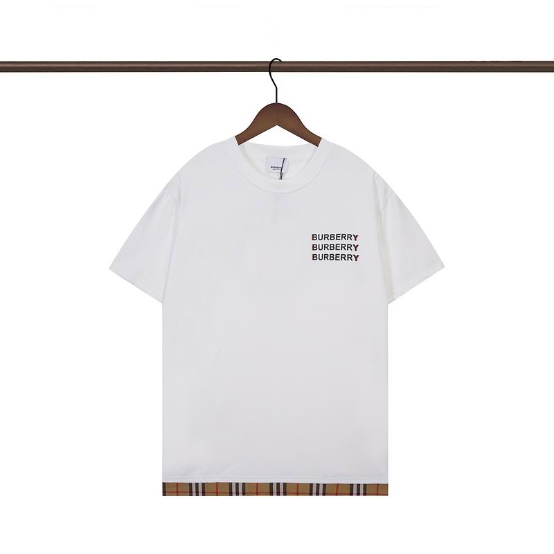 Wholesale High-quality Fashion B.urberry Short Sleeve Crew Neck T-Shirts for sale