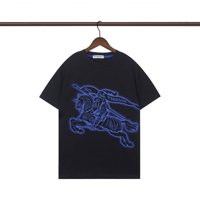 Wholesale High-quality Fashion B.urberry Short Sleeve Crew Neck T-Shirts for sale