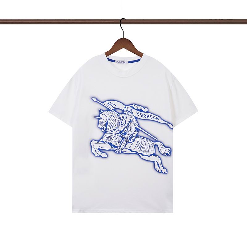 Wholesale High-quality Fashion B.urberry Short Sleeve Crew Neck T-Shirts for sale