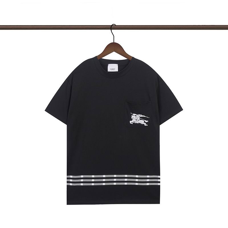 Wholesale High-quality Fashion B.urberry Short Sleeve Crew Neck T-Shirts for sale