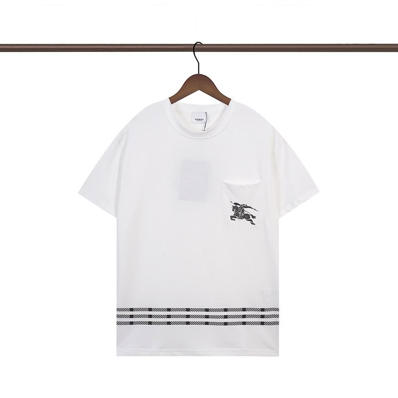 Wholesale High-quality Fashion B.urberry Short Sleeve Crew Neck T-Shirts for sale