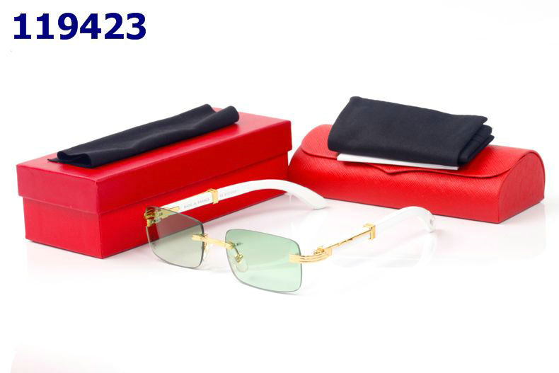 Wholesale Cheap Cartier Wooden Glasses Frames for sale