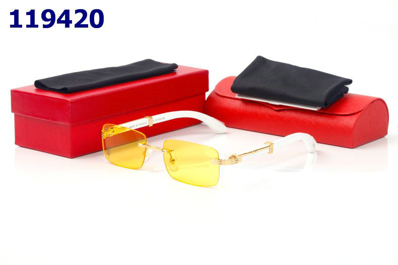 Wholesale Cheap Cartier Wooden Glasses Frames for sale