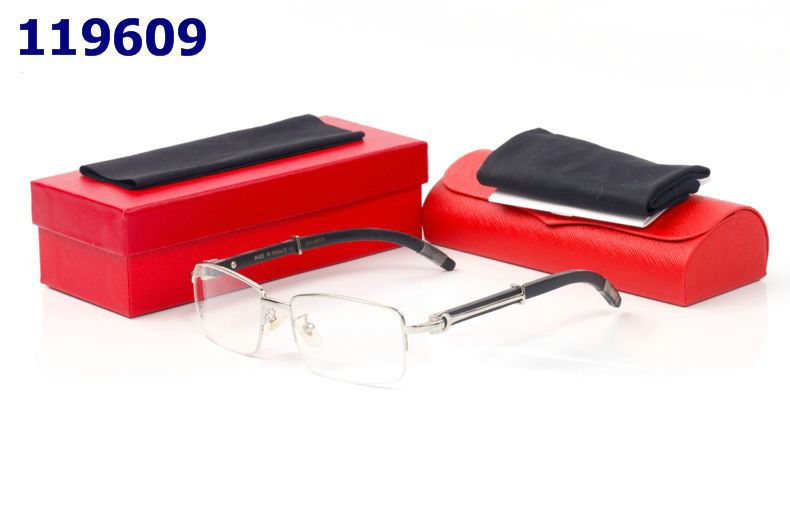 Wholesale Cheap Replica Cartier Wood Frame Glasses for sale