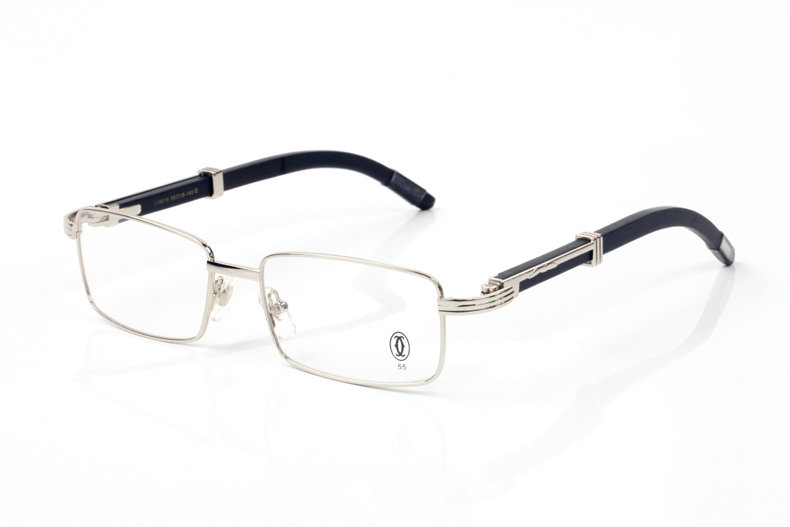 Wholesale Cheap Cartier eyeglasses Wood Frames for sale
