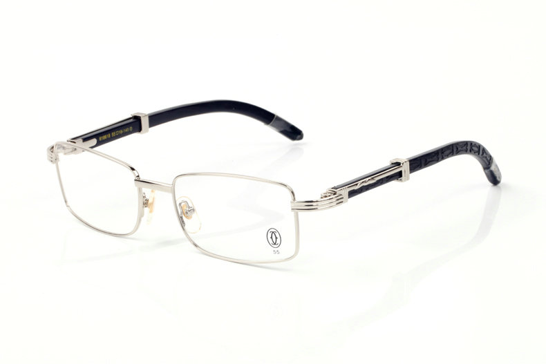 Wholesale Cheap Cartier eyeglasses Wood Frames for sale