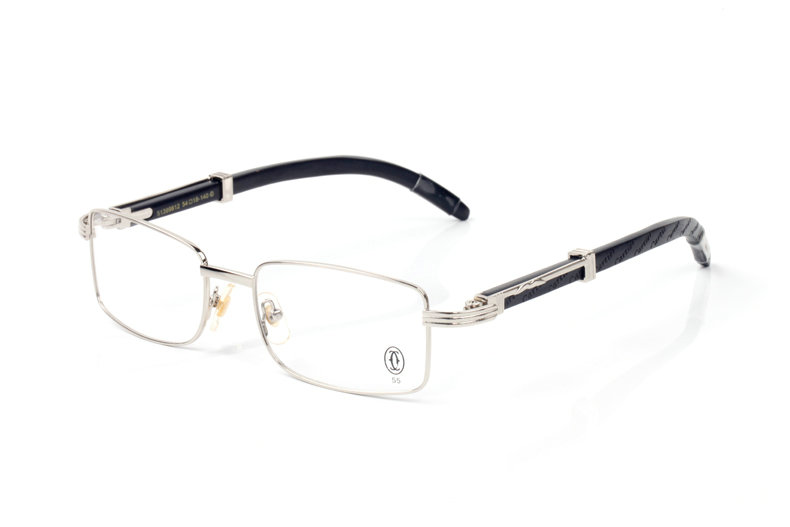 Wholesale Cheap Cartier eyeglasses Wood Frames for sale