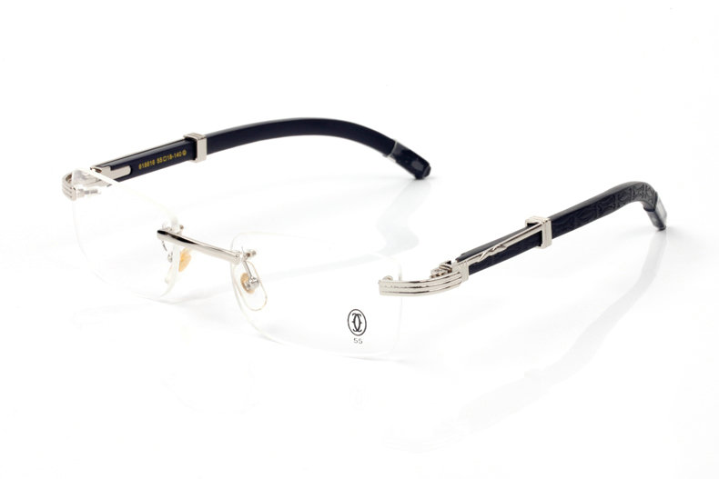 Wholesale Cheap Cartier eyeglasses Wood Frames for sale