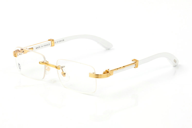 Wholesale Cheap Cartier eyeglasses Wood Frames for sale