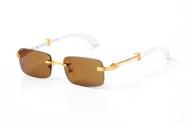 Wholesale Cheap Cartier eyeglasses Wood Frames for sale