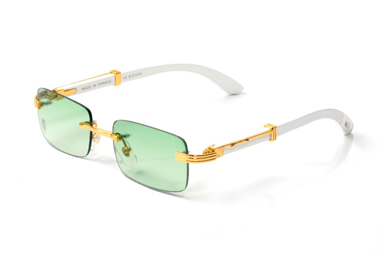 Wholesale Cheap Cartier eyeglasses Wood Frames for sale