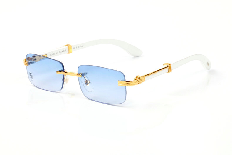 Wholesale Cheap Cartier eyeglasses Wood Frames for sale