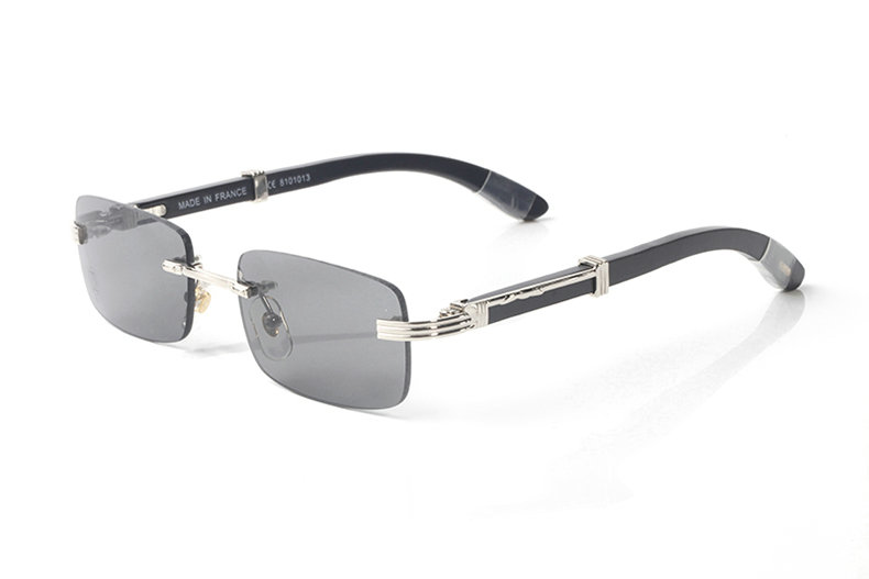 Wholesale Cheap Cartier eyeglasses Wood Frames for sale