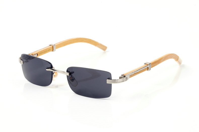 Wholesale Cheap Cartier eyeglasses Wood Frames for sale