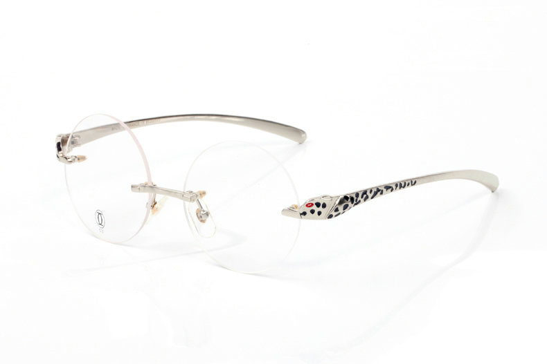 Wholesale Cheap Cartier Round Lens Eyeglasses Frames for sale