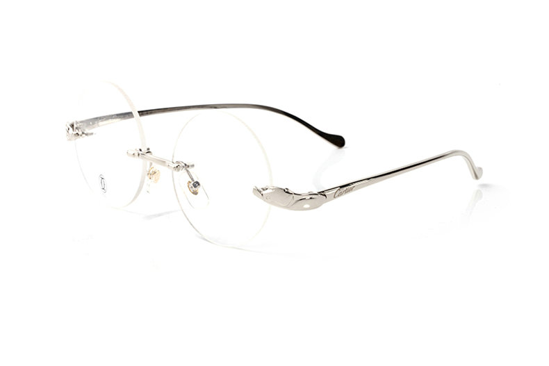 Wholesale Cheap Cartier Round Lens Eyeglasses Frames for sale