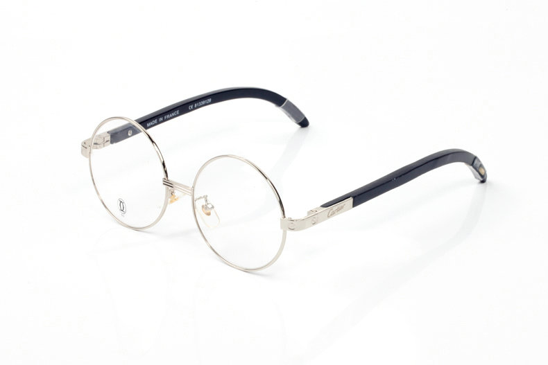 Wholesale Cheap Cartier Round Lens Eyeglasses Frames for sale
