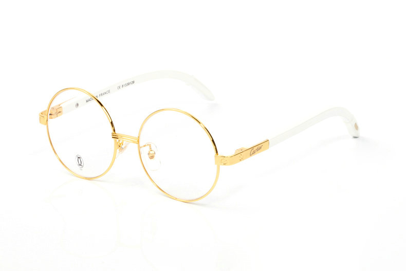 Wholesale Cheap Cartier Round Lens Eyeglasses Frames for sale