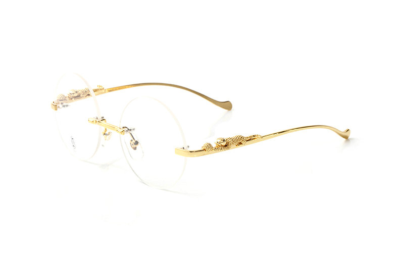 Wholesale Cheap Cartier Round Lens Eyeglasses Frames for sale