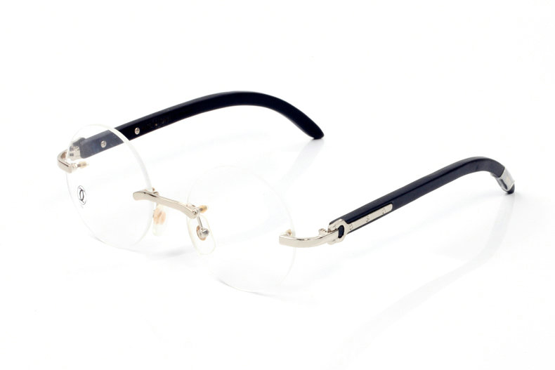 Wholesale Cheap Cartier Round Lens Eyeglasses Frames for sale