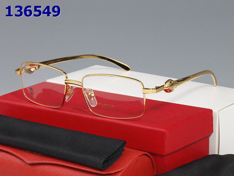 Wholesale Cheap Cartier Panthere Metal Eyeglasses for sale