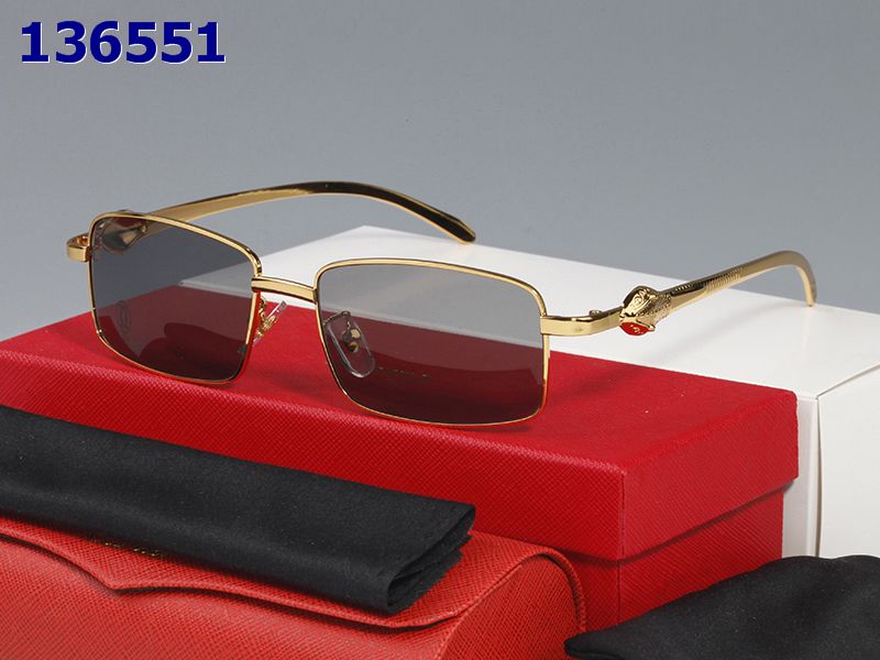 Wholesale Cheap Cartier Panthere Metal Eyeglasses for sale