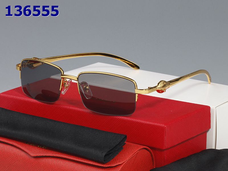 Wholesale Cheap Cartier Panthere Metal Eyeglasses for sale
