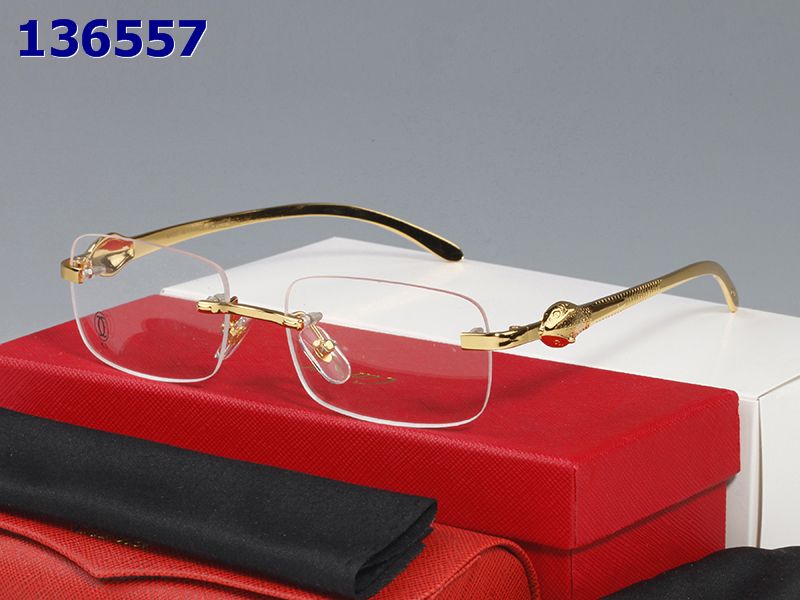 Wholesale Cheap Cartier Panthere Metal Eyeglasses for sale