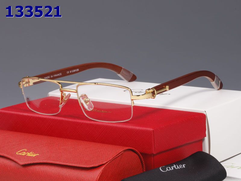 Wholesale Cheap Cartier Wood Eyeglasses for sale