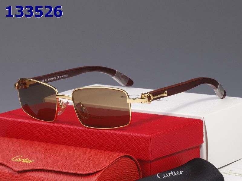 Wholesale Cheap Cartier Wood Eyeglasses for sale