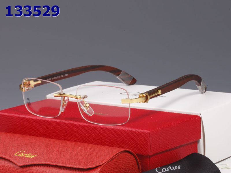Wholesale Cheap Cartier Wood Eyeglasses for sale