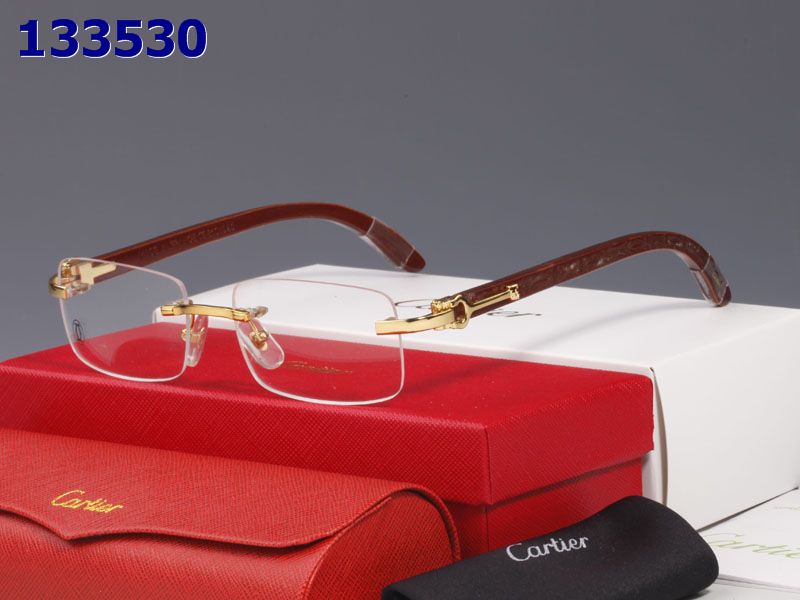 Wholesale Cheap Cartier Wood Eyeglasses for sale