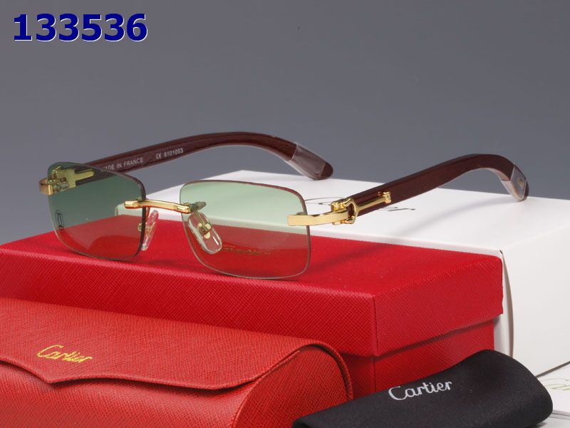 Wholesale Cheap Cartier Wood Eyeglasses for sale