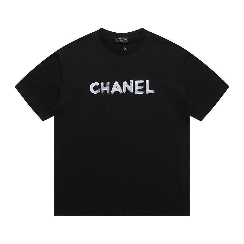 Wholesale High-quality Fashion C.hanel Short Sleeve Crew Neck Designer T-Shirts for sale