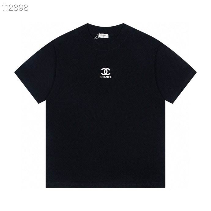 Wholesale High-quality Fashion C.hanel Short Sleeve Crew Neck Designer T-Shirts for sale