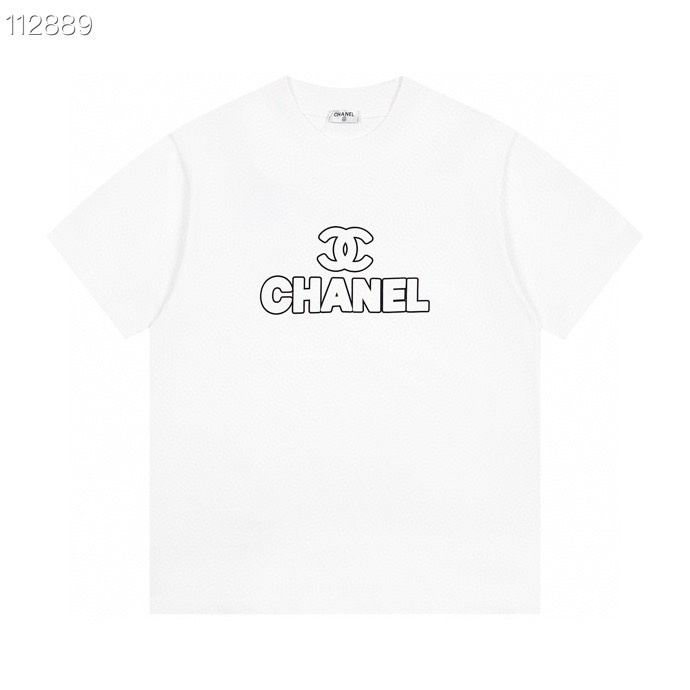 Wholesale High-quality Fashion C.hanel Short Sleeve Crew Neck Designer T-Shirts for sale