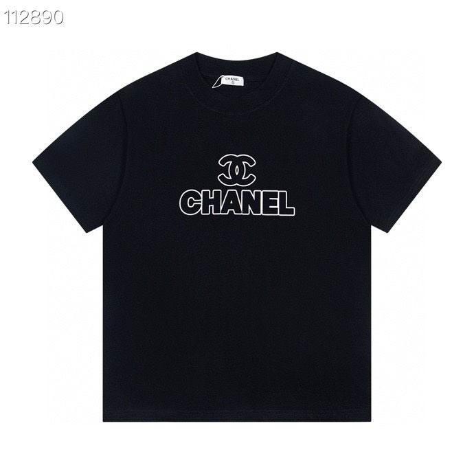 Wholesale High-quality Fashion C.hanel Short Sleeve Crew Neck Designer T-Shirts for sale