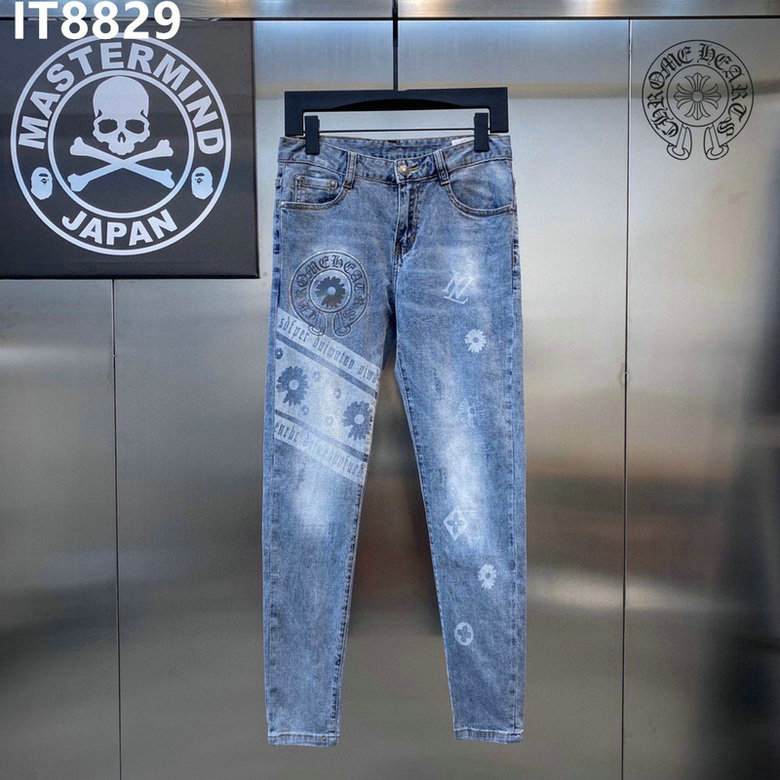 Wholesale Cheap Chrome Hearts Replica Designer Jeans for Sale