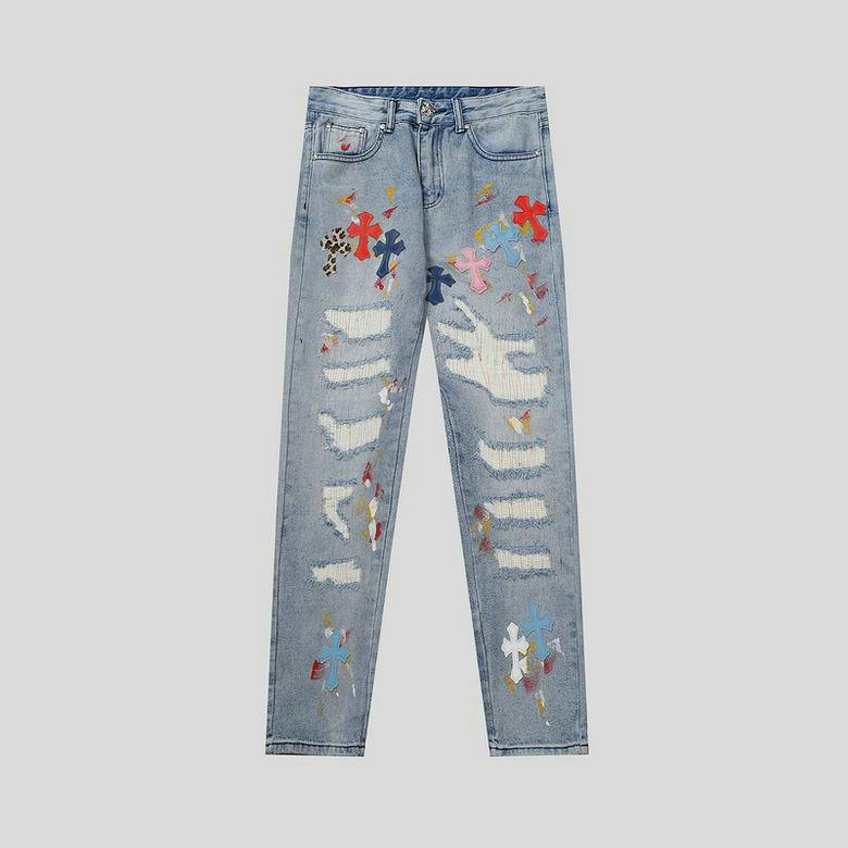 Wholesale Cheap Chrome Hearts Designer Jeans for Sale