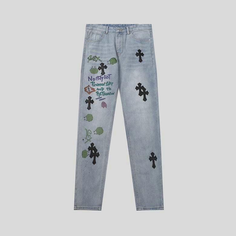 Wholesale Cheap Chrome Hearts Designer Jeans for Sale