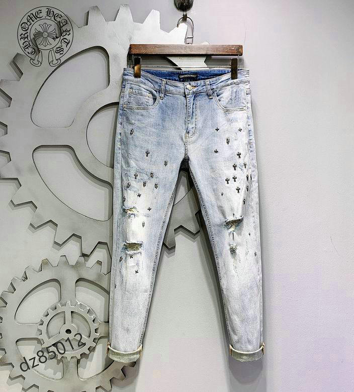 Wholesale Cheap Chrome Hearts Replica Designer Jeans for Sale
